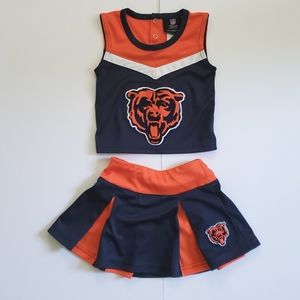 NFL Apparel Chicago Bears Cheerleader Outfit 2T